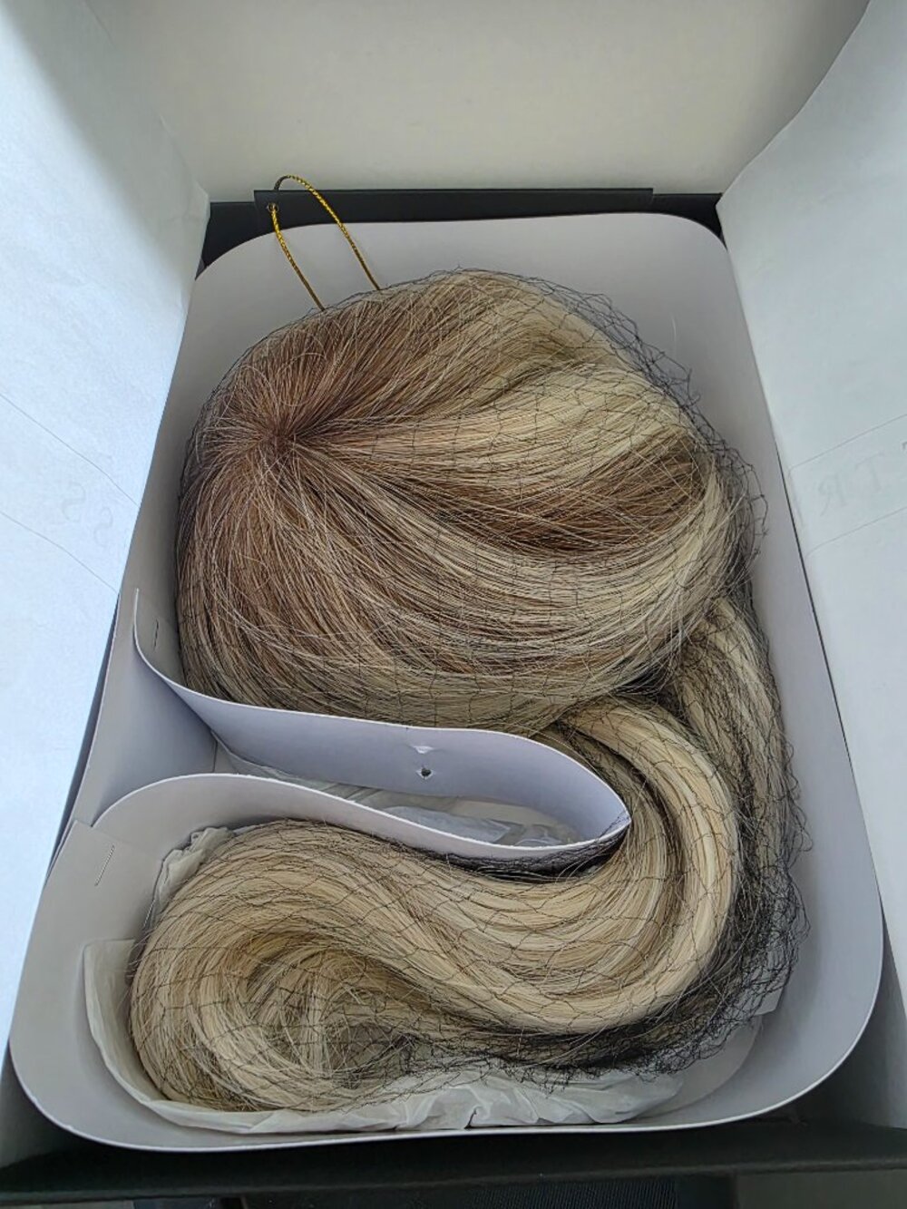 Lace Front Mono Top Peerless 19 Hairpiece by Belle Tress - Picture 8 of 9